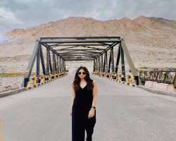 She is fond of traveling and often shares her photographs at different places with her Instagram followers.